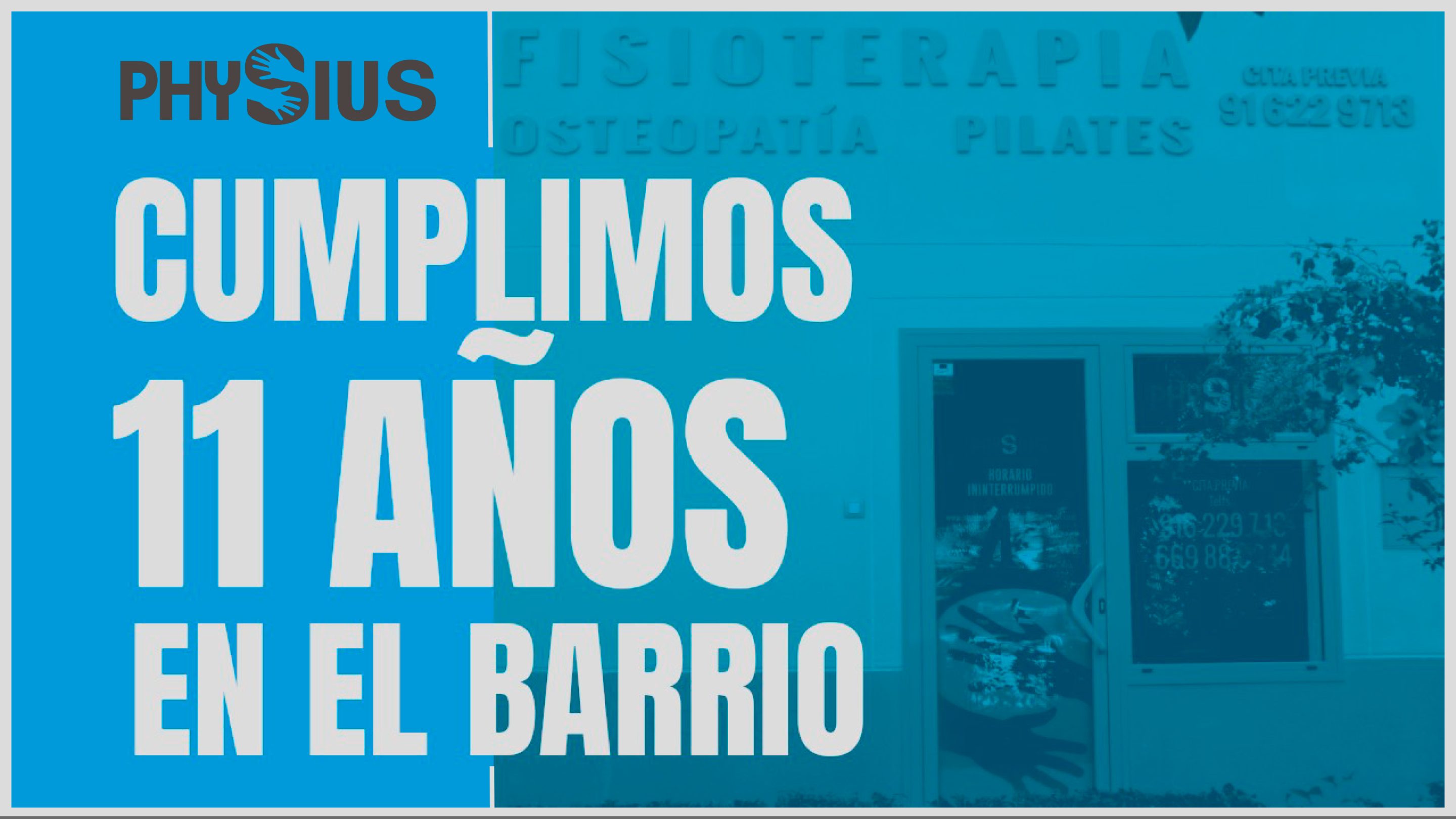 CUMPLIMOS 11 AÑOS EN EL BARRIO.
